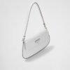 Prada Cleo Small Gloss Leather Flip Shoulder Bag