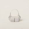 Soft Lamb Nappa Pouch White
