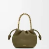 Mini Flamenco purse in mellow nappa lambskin