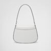 Prada Cleo Small Gloss Leather Flip Shoulder Bag