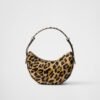Prada Arqué printed leather shoulder bag