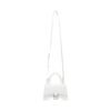 HOURGLASS plus small crocodile embossed handbag