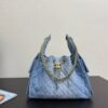 CHANEL 25 small denim handbag