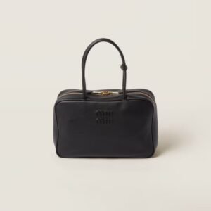 208912ce33448c0582cc90225e25769e.jpg Leather Beau Handbag Black color