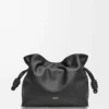 Medium Flamenco clutch in nappa calfskin