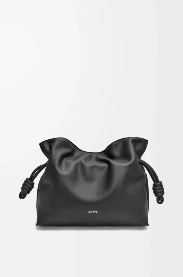 Medium Flamenco clutch in nappa calfskin