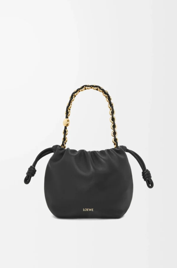 Mini Flamenco purse in mellow nappa lambskin