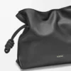 Medium Flamenco clutch in nappa calfskin