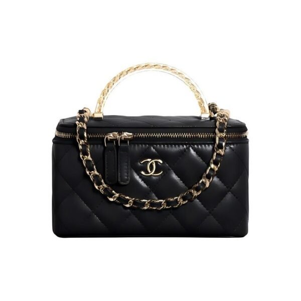CHANEL 24S BOX WITH ACRYLIC TOP HANDLE