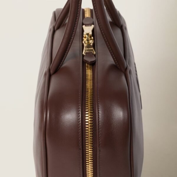 Leather Beau Handbag Shrubby Oak Color