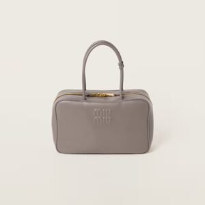 2f933d972e320b517ae2da6c5921d737.jpg Leather Beau Handbag Clay-gray