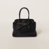 Aventure Nappa Leather Handbag Black