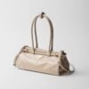 Prada Bonnie Medium Leather Handbag Lilac