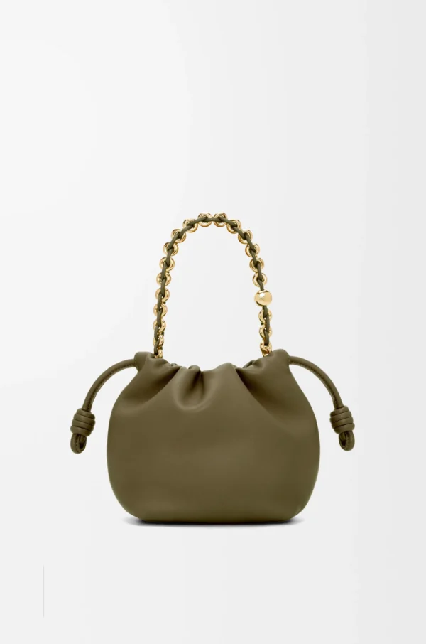 Mini Flamenco purse in mellow nappa lambskin