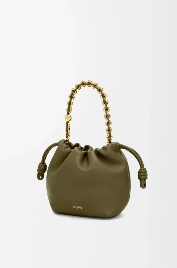 Mini Flamenco purse in mellow nappa lambskin