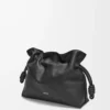 Medium Flamenco clutch in nappa calfskin