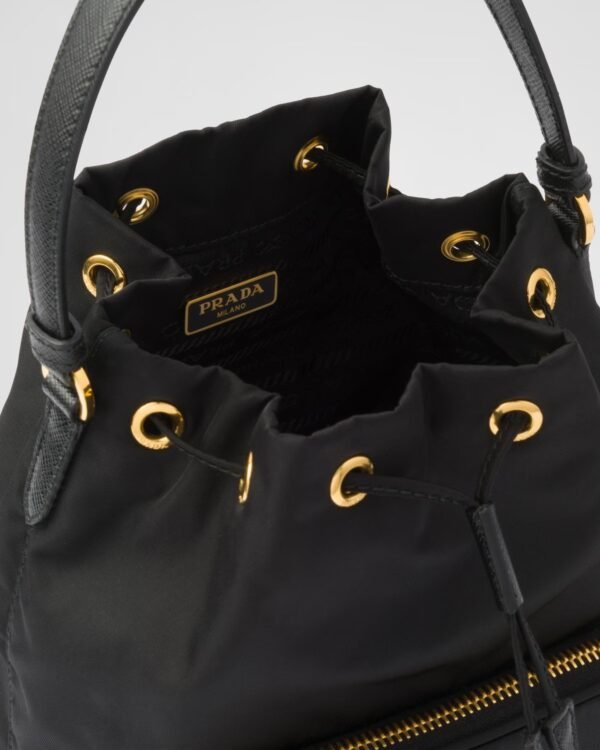 Prada Duet Re-Nylon Bucket Bag
