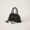 Aventure Nappa Large Leather Handbag Black
