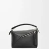 Small Puzzle Edge bag in classic calfskin