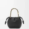 Mini Flamenco purse in mellow nappa lambskin