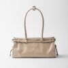 Prada Bonnie Medium Leather Handbag Lilac