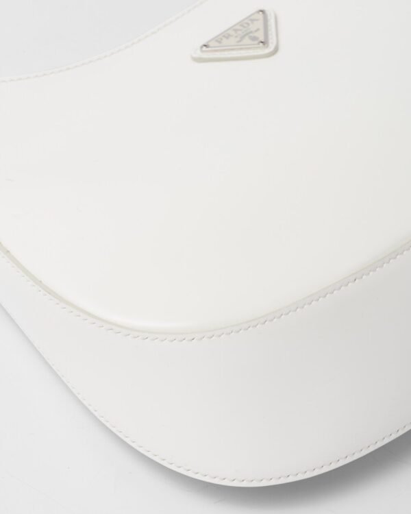 Prada Cleo Glossy Leather Shoulder Bag