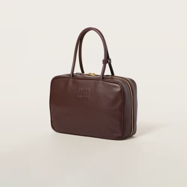 Leather Beau Handbag Shrubby Oak Color