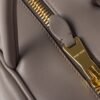 Leather Beau Handbag Clay-gray