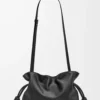 Medium Flamenco clutch in nappa calfskin