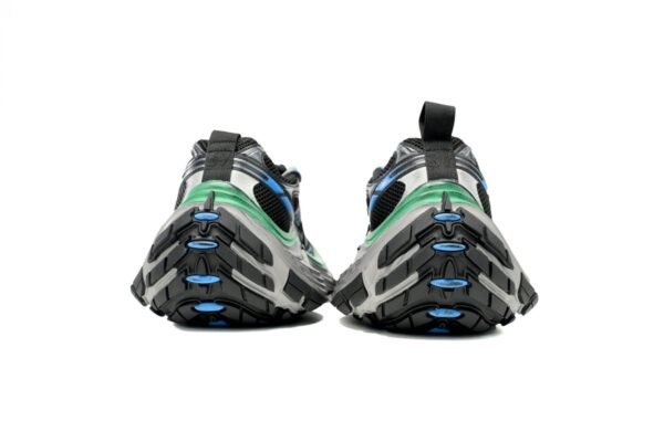 Balenciaga 10 XL Black Blue Green 784342 W2MV2 1143