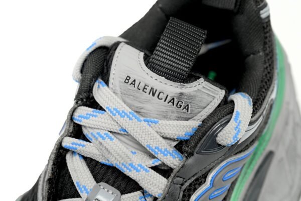 Balenciaga 10 XL Black Blue Green 784342 W2MV2 1143