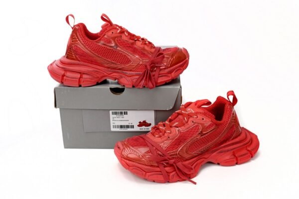 Balenciaga 3XL Black Chinese Red 734734 W3XL1 6000
