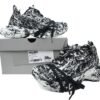 Balenciaga 3XL Luminous Black Graffiti 734731 W3XDC 0236
