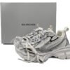 Balenciaga 3XL Luminous Blue Canvas White 734731 W3XDC 2002