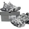 Balenciaga 3XL Luminous White Graffiti 734731 W3XDC 0135