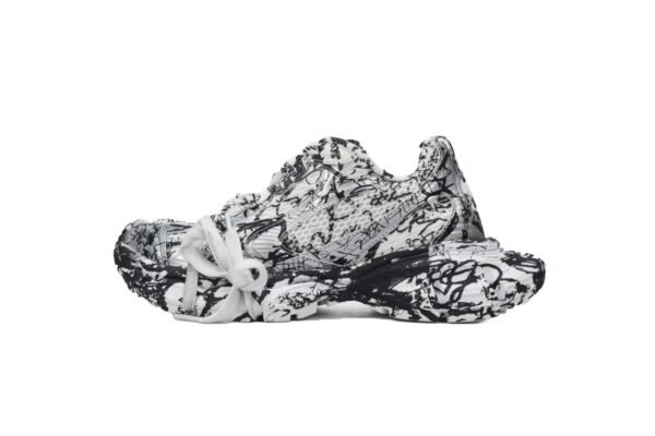 Balenciaga 3XL Luminous White Graffiti 734731 W3XDC 0135