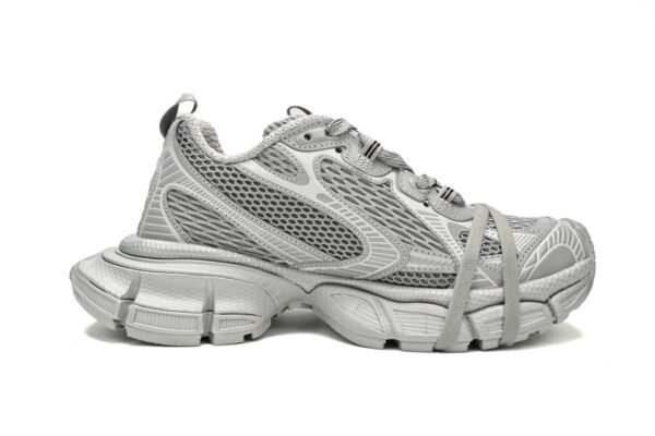 Balenciaga 3XL Silver Light Gray 734731 W3XLR 1281