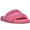 Balenciaga Furry Slide Pink  654261WBDZ05096