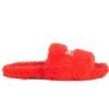 Balenciaga Furry Slide Red White 654261W2DO16596