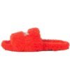 Balenciaga Furry Slide Red White 654261W2DO16596