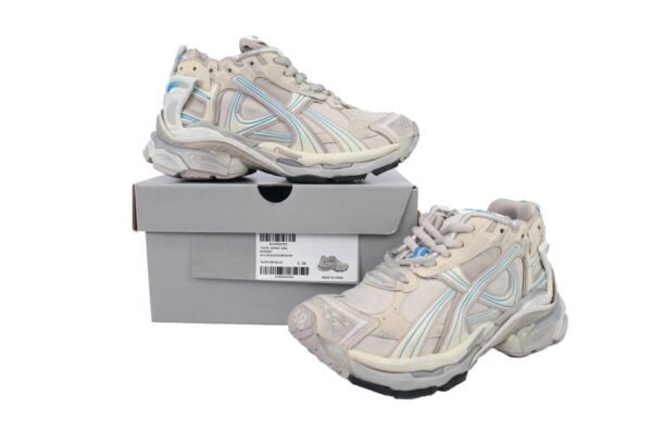 Balenciaga Runner Sneaker Brown Blue 772767 W3RNY 2240