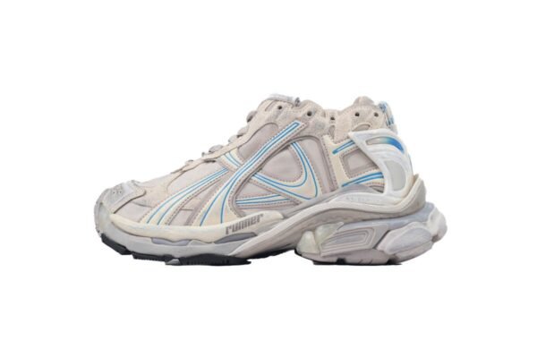 Balenciaga Runner Sneaker Brown Blue 772767 W3RNY 2240