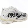 Balenciaga Runner White And Black Characters