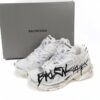 Balenciaga Runner White And Black Characters