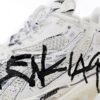 Balenciaga Runner White And Black Characters