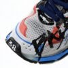 Balenciaga Runner White And Blue Printing 677402 W3RB6 1264