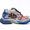Balenciaga Runner White And Blue Printing 677402 W3RB6 1264