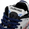 Balenciaga Runner White And Blue Printing 677402 W3RB6 1264