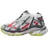 Balenciaga Runner White Black and Red 677402 W3RB2 9167