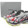 Balenciaga Runner White Black and Red 677402 W3RB2 9167